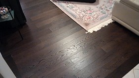 Hardwood floor installed by RE Flooring Ltd.