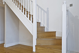 Hardwood flooring finished project